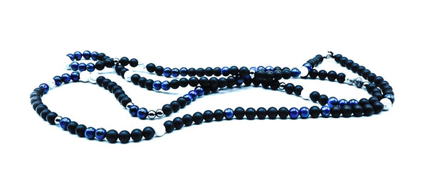 Lapis Lazuli + Howlite + Onyx